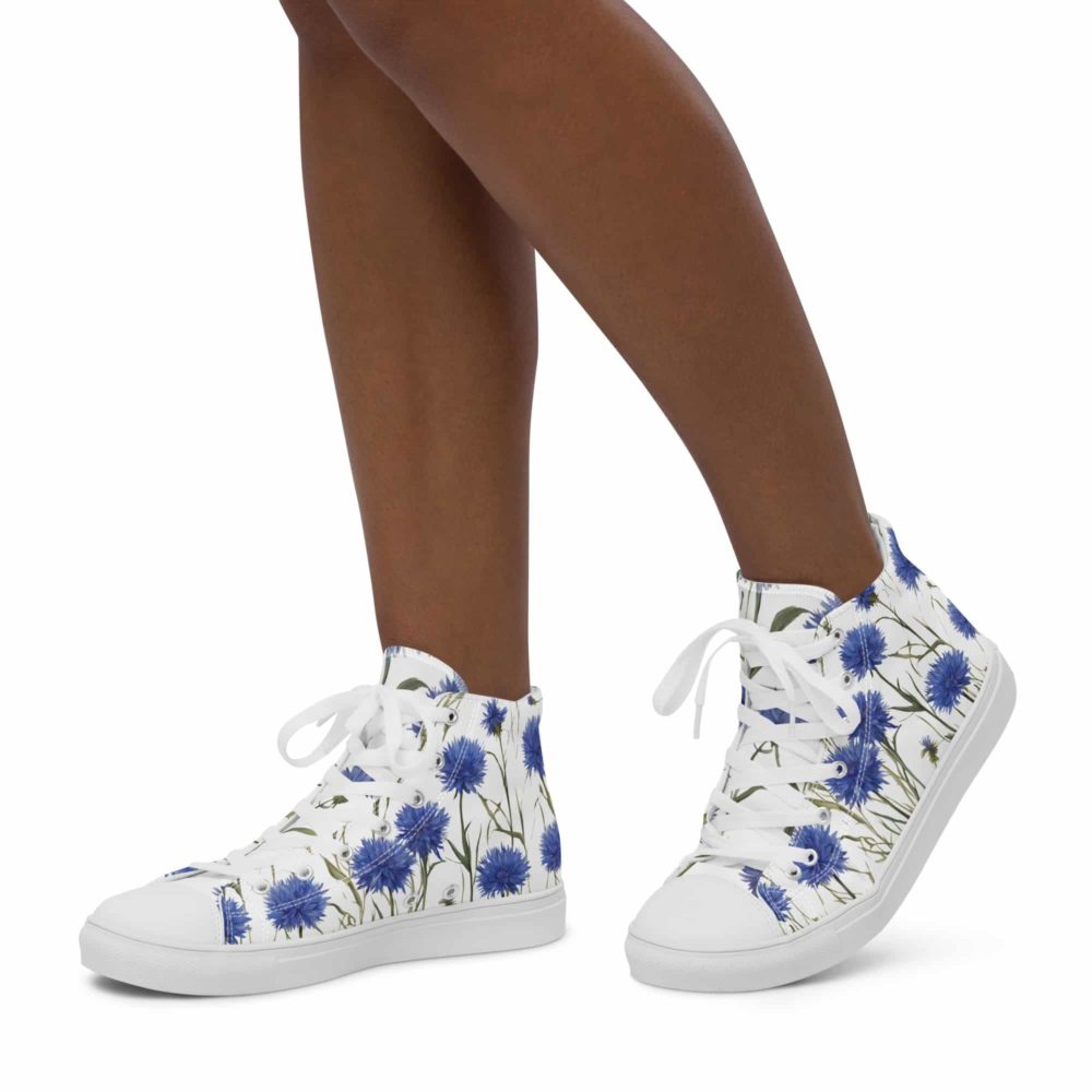 High-Top Sneaker - Cornflowers - Image 19