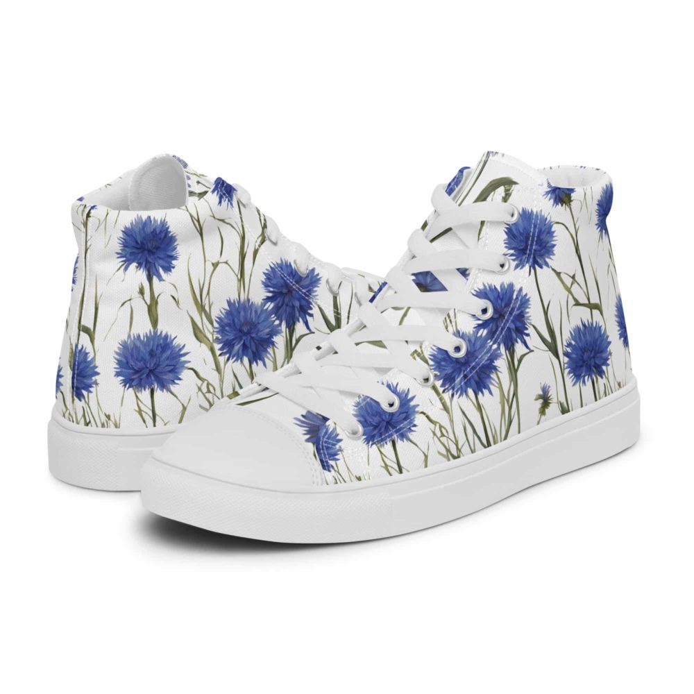 High-Top Sneaker - Cornflowers - Image 14