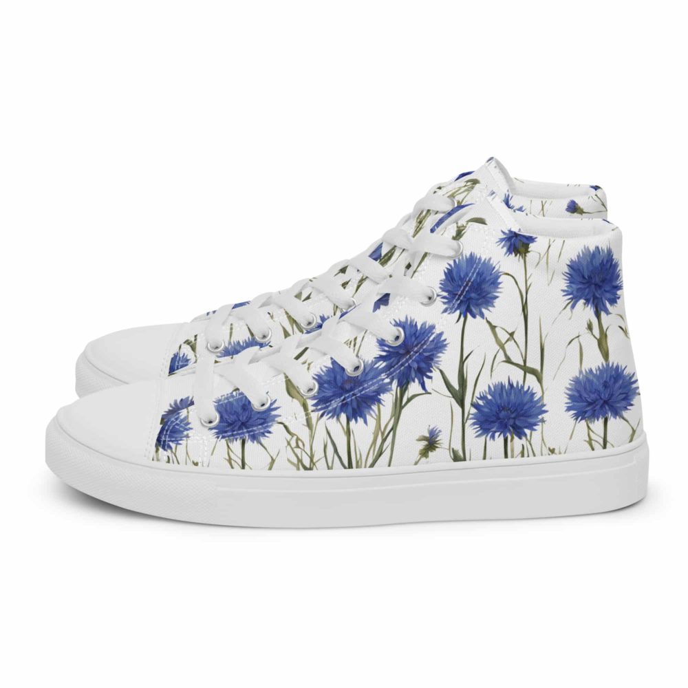 High-Top Sneaker - Cornflowers - Image 8