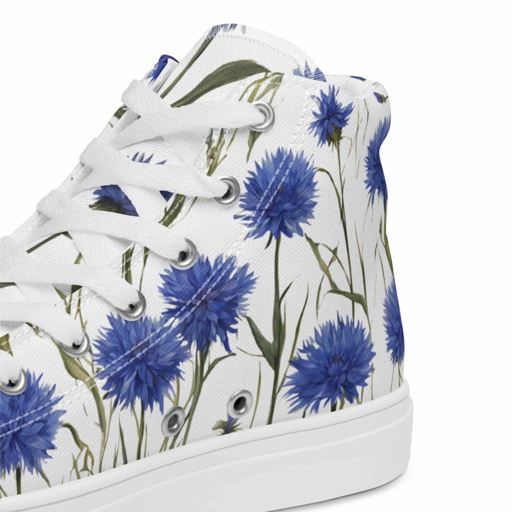 High-Top Sneaker - Cornflowers - Image 3