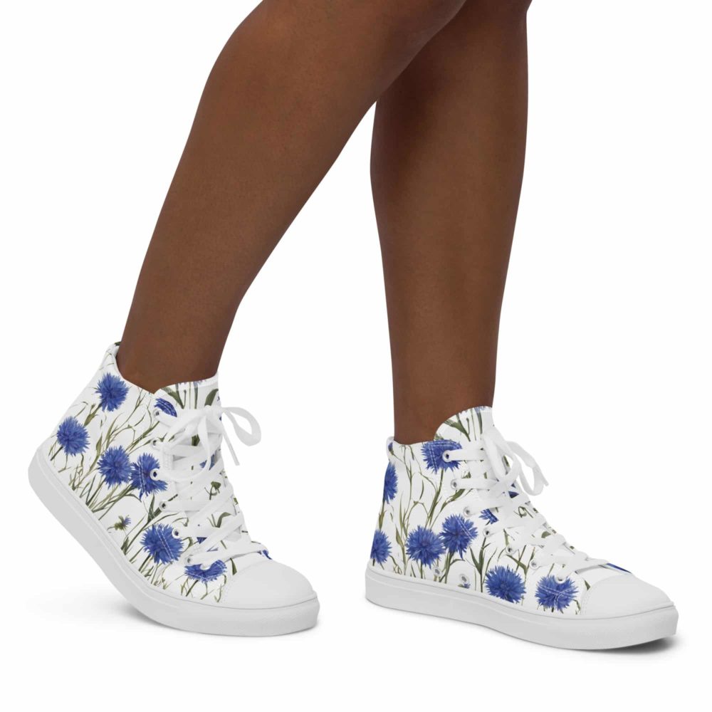 High-Top Sneaker - Cornflowers - Image 13