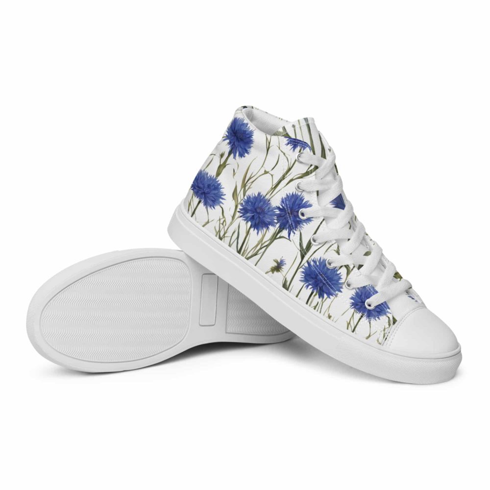 High-Top Sneaker - Cornflowers - Image 18