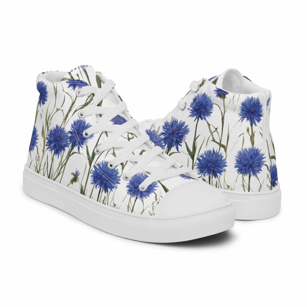 High-Top Sneaker - Cornflowers - Image 17