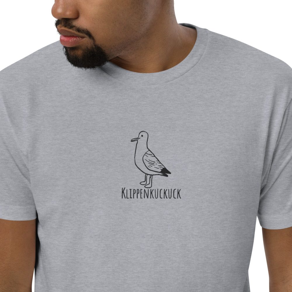 <strong>Dieses Design gibt es exklusiv nur hier im Onlineshop von Frau Hippe!</strong> - Dieses Design gibt es exklusiv nur hier im Onlineshop von Frau Hippe! - T-Shirt Klippenkuckuck