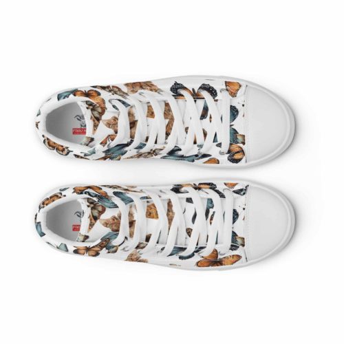 <strong>Dieses Design gibt es exklusiv nur hier im Onlineshop von Frau Hippe!</strong> - Dieses Design gibt es exklusiv nur hier im Onlineshop von Frau Hippe! - High Top Canvas - Baldegunde Butterfly