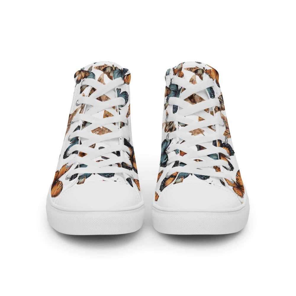 <strong>Dieses Design gibt es exklusiv nur hier im Onlineshop von Frau Hippe!</strong> - Dieses Design gibt es exklusiv nur hier im Onlineshop von Frau Hippe! - High Top Canvas - Baldegunde Butterfly