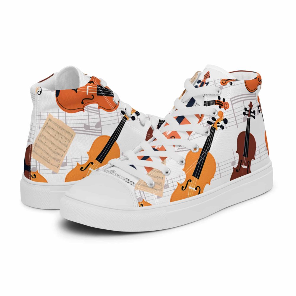 <strong>Dieses Design gibt es exklusiv nur hier im Onlineshop von Frau Hippe!</strong> - Dieses Design gibt es exklusiv nur hier im Onlineshop von Frau Hippe! - High Top Canvas - Gisela Geige