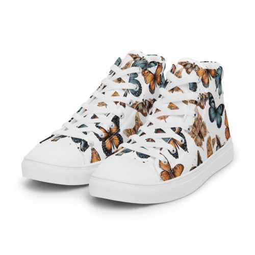 <strong>Dieses Design gibt es exklusiv nur hier im Onlineshop von Frau Hippe!</strong> - Dieses Design gibt es exklusiv nur hier im Onlineshop von Frau Hippe! - High Top Canvas - Baldegunde Butterfly