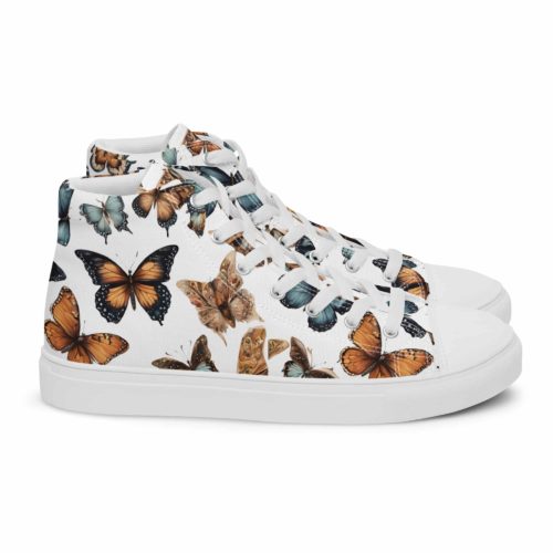 <strong>Dieses Design gibt es exklusiv nur hier im Onlineshop von Frau Hippe!</strong> - Dieses Design gibt es exklusiv nur hier im Onlineshop von Frau Hippe! - High Top Canvas - Baldegunde Butterfly