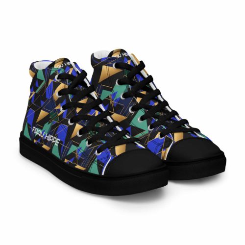 Men’s High Top Canvas – Georg Geometric: Dein Statement für Style und Selbstbewusstsein