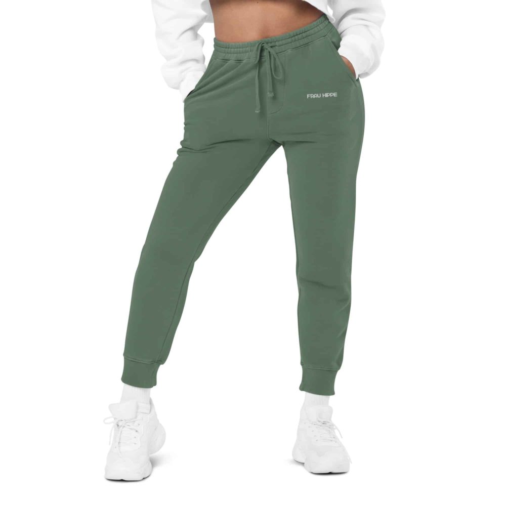 <strong>Dieses Design gibt es exklusiv nur hier im Onlineshop von Frau Hippe!</strong> - Dieses Design gibt es exklusiv nur hier im Onlineshop von Frau Hippe! - Pigmentgefärbte Sweatpants