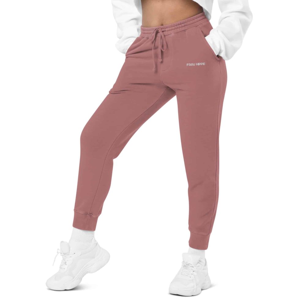 <strong>Dieses Design gibt es exklusiv nur hier im Onlineshop von Frau Hippe!</strong> - Dieses Design gibt es exklusiv nur hier im Onlineshop von Frau Hippe! - Pigmentgefärbte Sweatpants