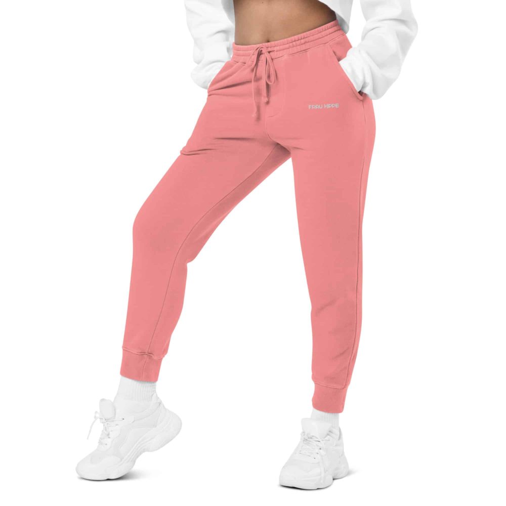 <strong>Dieses Design gibt es exklusiv nur hier im Onlineshop von Frau Hippe!</strong> - Dieses Design gibt es exklusiv nur hier im Onlineshop von Frau Hippe! - Pigmentgefärbte Sweatpants