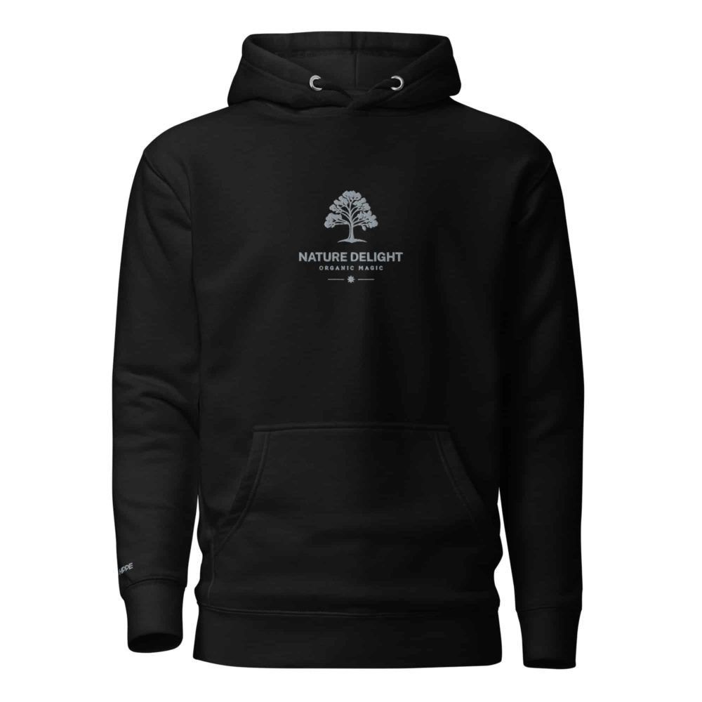 <span style="font-size: 80%;"><strong>Dieser Hoodie fällt klein aus. Für die perfekte Passform empfehlen wir, eine Nummer größer als deine übliche Größe zu bestellen.</strong></span> - Dieser Hoodie fällt klein aus. Für die perfekte Passform empfehlen wir, eine Nummer größer als deine übliche Größe zu bestellen. - Nature Delight Hoodie