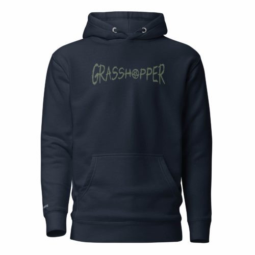 <span style="font-size: 80%;"><strong>Dieser Hoodie fällt klein aus. Für die perfekte Passform empfehlen wir, eine Nummer größer als deine übliche Größe zu bestellen.</strong></span> - Dieser Hoodie fällt klein aus. Für die perfekte Passform empfehlen wir, eine Nummer größer als deine übliche Größe zu bestellen. - Grasshopper Hoodie