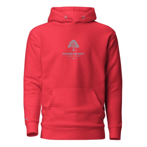 <span style="font-size: 80%;"><strong>Dieser Hoodie fällt klein aus. Für die perfekte Passform empfehlen wir, eine Nummer größer als deine übliche Größe zu bestellen.</strong></span> - Dieser Hoodie fällt klein aus. Für die perfekte Passform empfehlen wir, eine Nummer größer als deine übliche Größe zu bestellen. - Nature Delight Hoodie