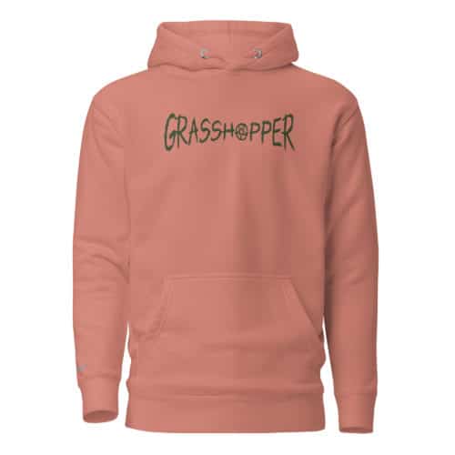 <span style="font-size: 80%;"><strong>Dieser Hoodie fällt klein aus. Für die perfekte Passform empfehlen wir, eine Nummer größer als deine übliche Größe zu bestellen.</strong></span> - Dieser Hoodie fällt klein aus. Für die perfekte Passform empfehlen wir, eine Nummer größer als deine übliche Größe zu bestellen. - Grasshopper Hoodie