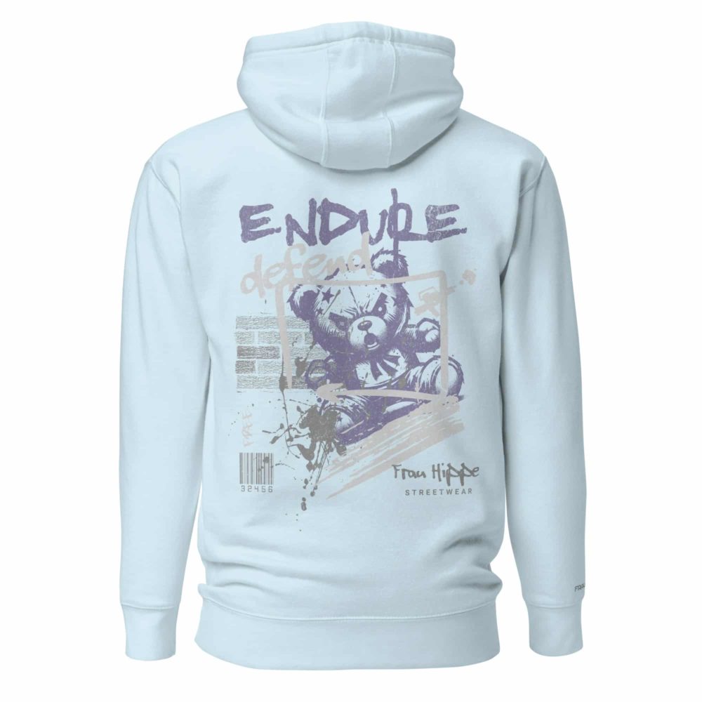 <span style="font-size: 85%;"><strong>Der Hoodie ist klein geschnitten. Für eine perfekte Passform empfehlen wir, eine Nummer größer als gewohnt zu bestellen.</strong></span> - Der Hoodie ist klein geschnitten. Für eine perfekte Passform empfehlen wir, eine Nummer größer als gewohnt zu bestellen. - Endure Defend Hoodie