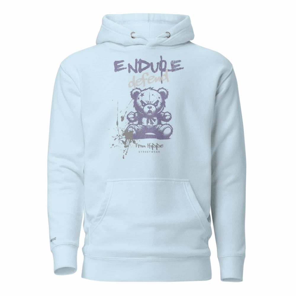 <span style="font-size: 85%;"><strong>Der Hoodie ist klein geschnitten. Für eine perfekte Passform empfehlen wir, eine Nummer größer als gewohnt zu bestellen.</strong></span> - Der Hoodie ist klein geschnitten. Für eine perfekte Passform empfehlen wir, eine Nummer größer als gewohnt zu bestellen. - Endure Defend Hoodie