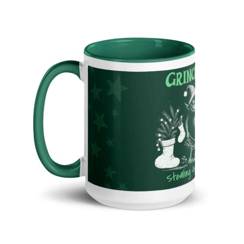 <strong>Dieses Design gibt es exklusiv nur hier im Onlineshop von Frau Hippe!</strong> - Dieses Design gibt es exklusiv nur hier im Onlineshop von Frau Hippe! - Grinchy Vibes Mug