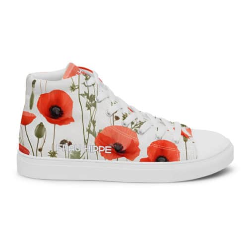 Polly Poppy High-Top Sneaker – Sommer an deinen Füßen!