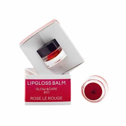 Bio Lipgloss Balm Glow & Care Rose Le Rouge