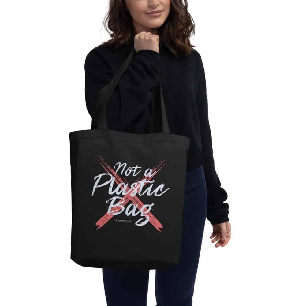 Not a Plastic Bag - Small Black