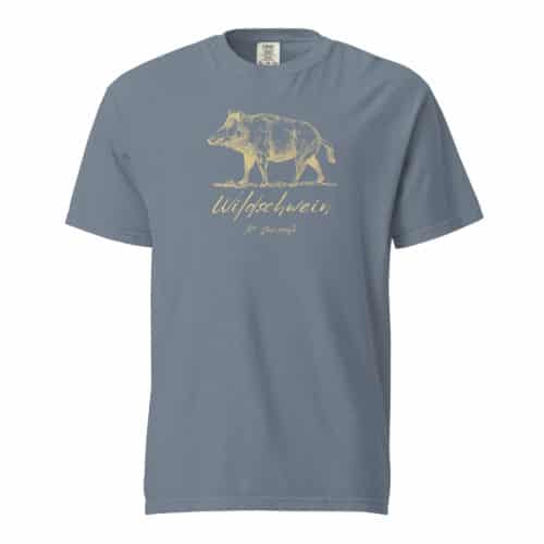 Mens T-Shirt Willi Wildschwein