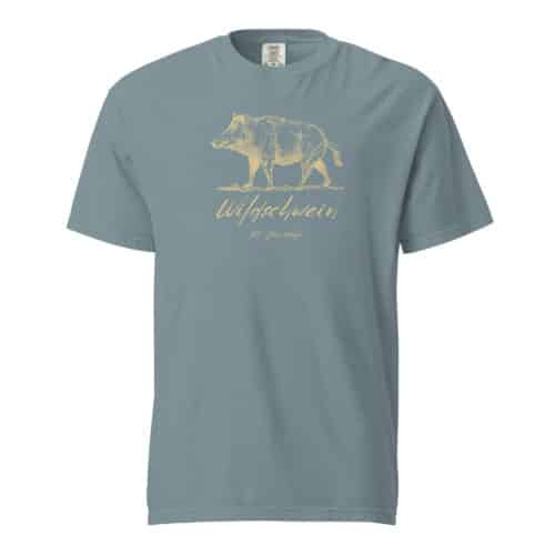 Mens T-Shirt Willi Wildschwein